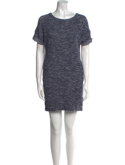 Vince Scoop Neck Mini Dress