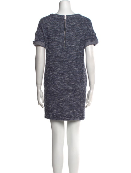 Vince Scoop Neck Mini Dress