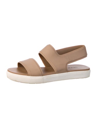 Vince Rubber Slingback Sandals