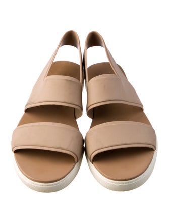 Vince Rubber Slingback Sandals