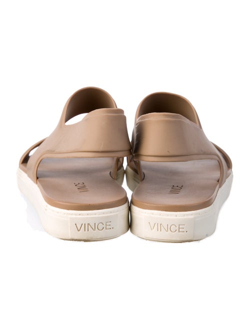 Vince Rubber Slingback Sandals
