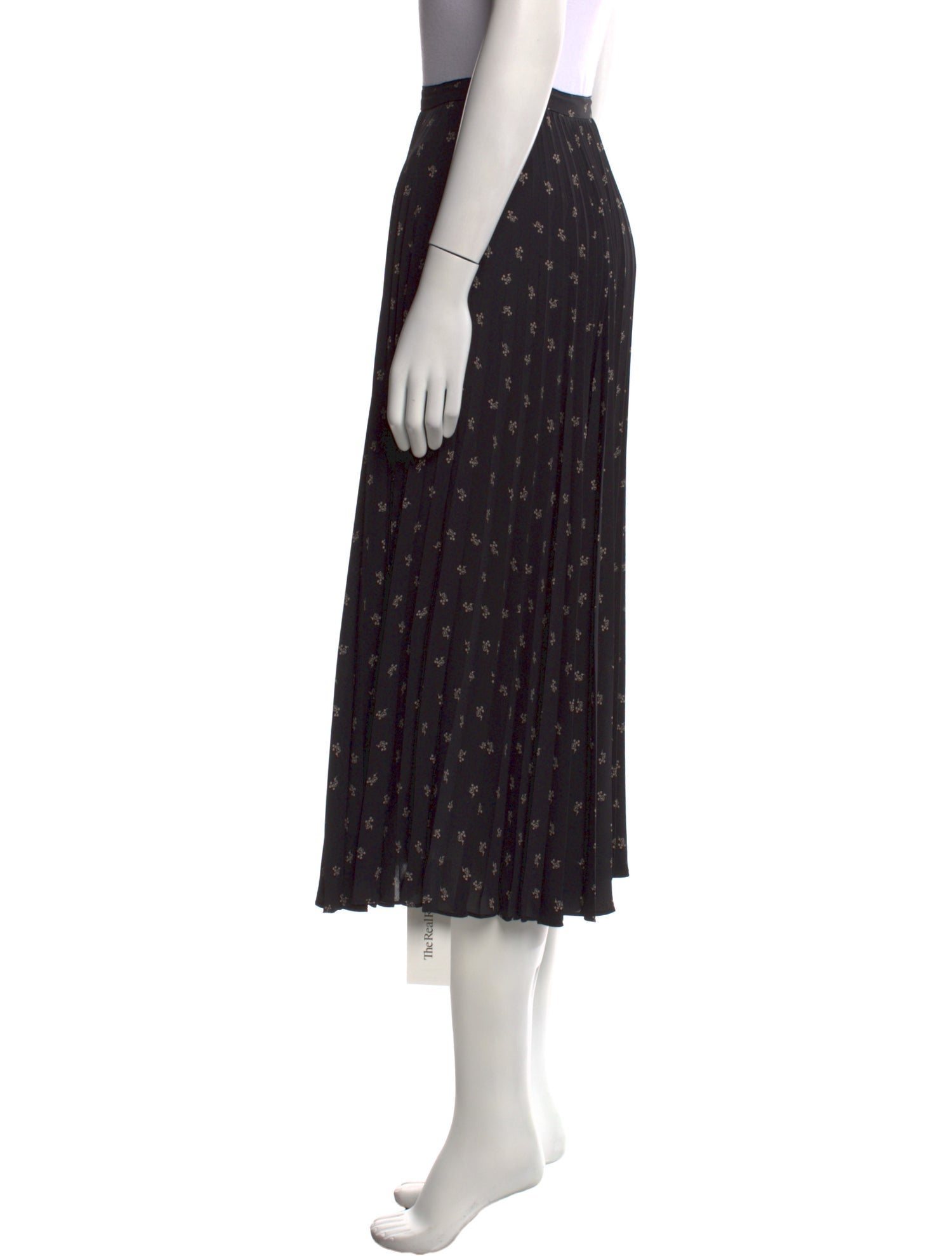 Vince Printed Midi Length Skirt