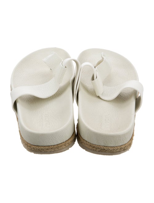 Vince Leather Flip Flops