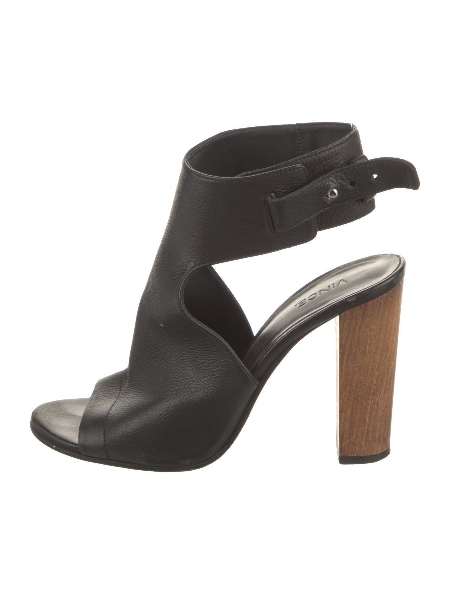 Vince Leather Slingback Sandals