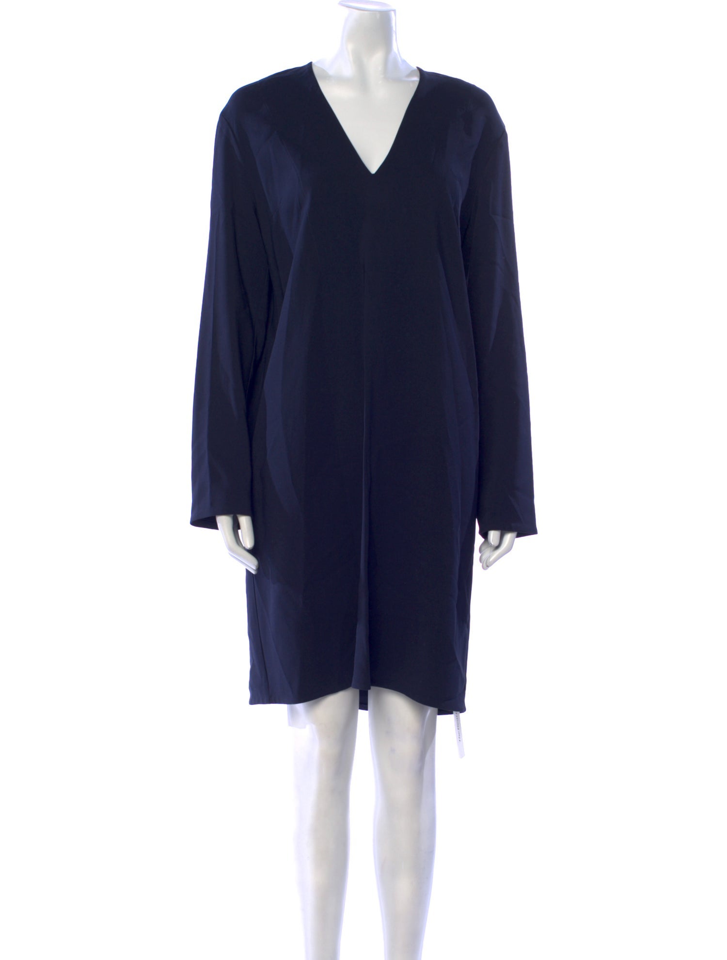 Vince V-Neck Knee-Length Dress