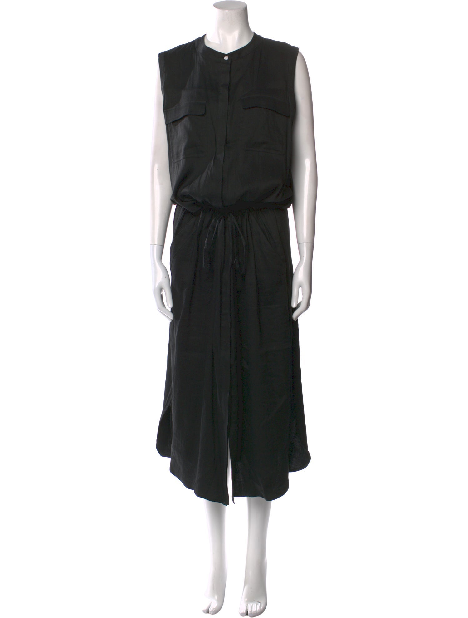 Vince Linen Long Dress