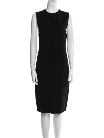 Vince Crew Neck Midi Length Dress
