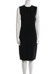 Vince Crew Neck Midi Length Dress