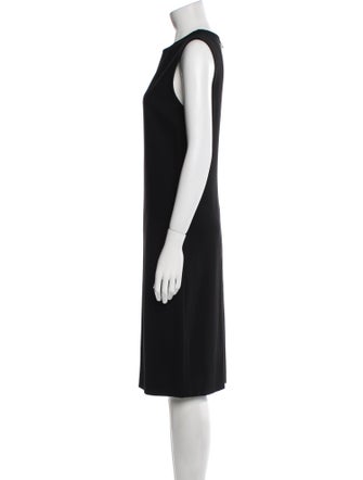 Vince Crew Neck Midi Length Dress
