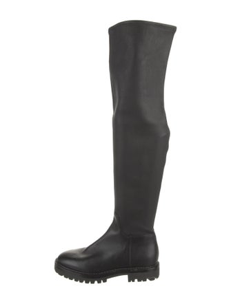 Vince Leather Sock Boots