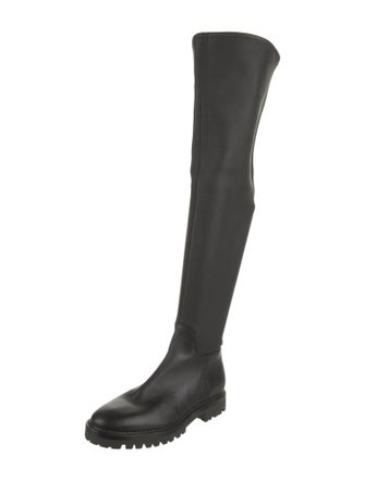 Vince Leather Sock Boots