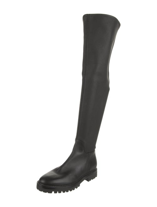 Vince Leather Sock Boots