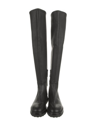 Vince Leather Sock Boots