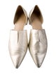 Vince Leather D'Orsay Flats