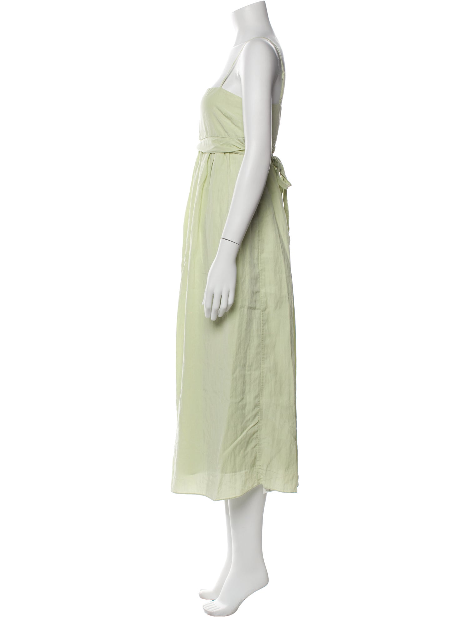 Vince Square Neckline Long Dress