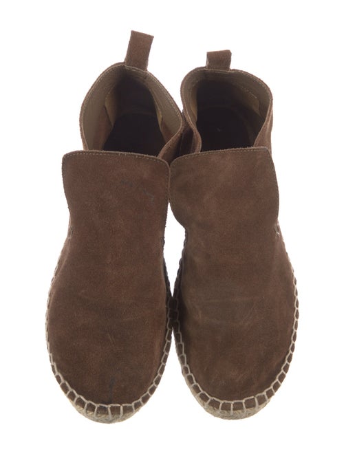 Vince Suede Whipstitch Trim Espadrilles