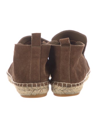 Vince Suede Whipstitch Trim Espadrilles