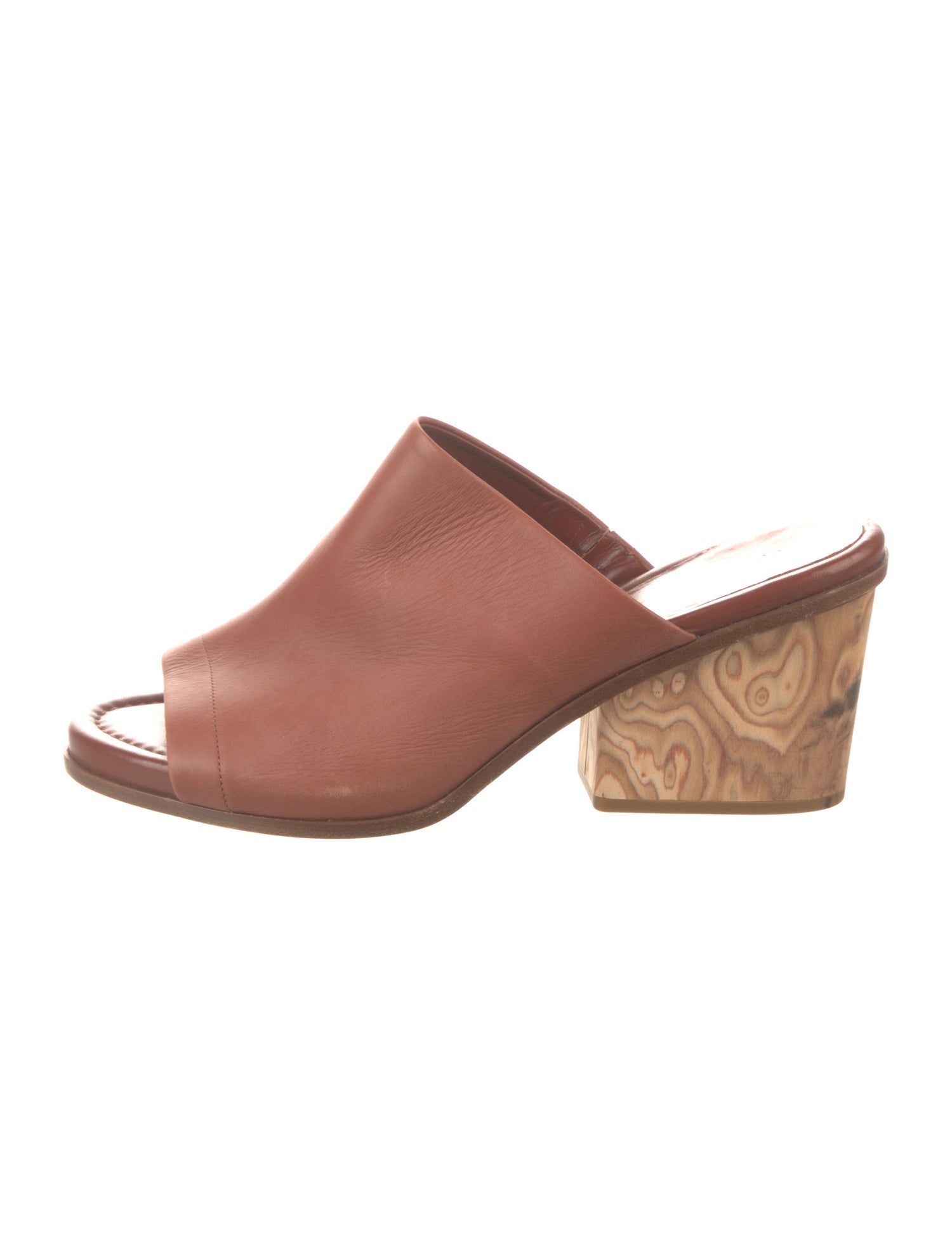 Vince Leather Slides