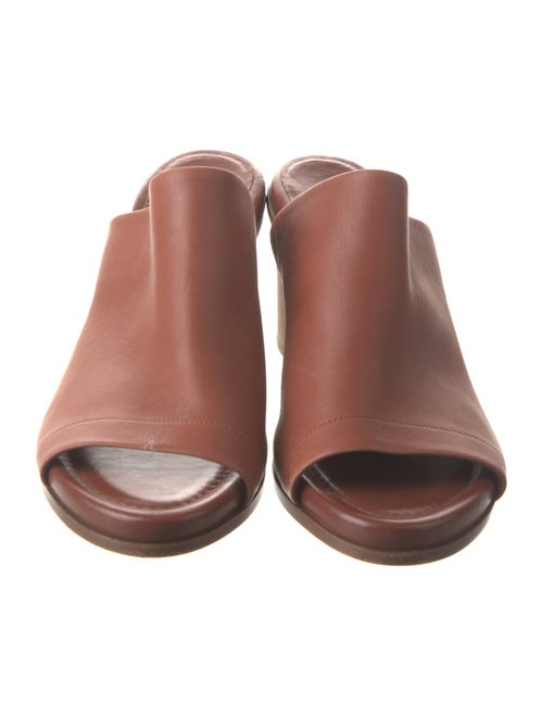 Vince Leather Slides