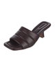 Vince Leather Slides
