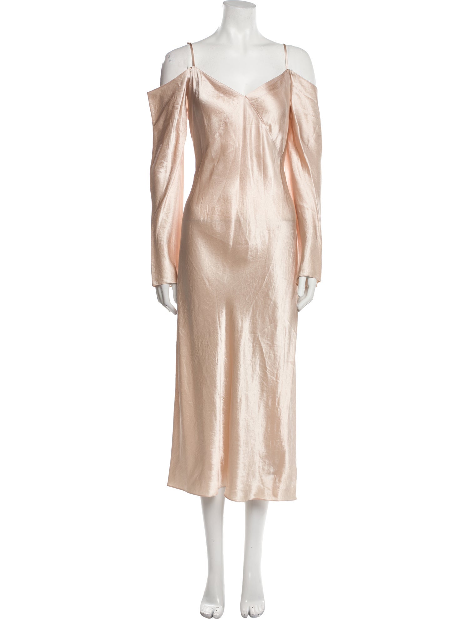 Vince V-Neck Midi Length Dress w/ Tags