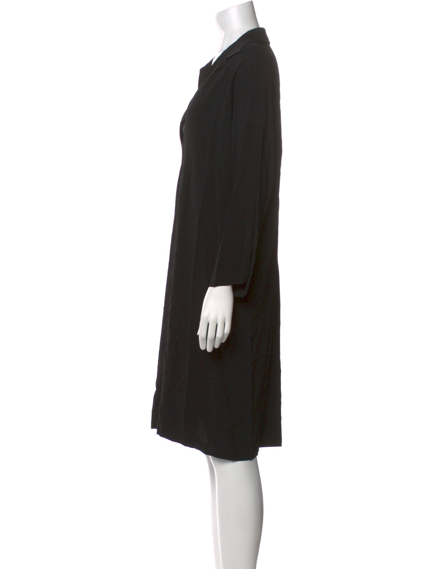 Vince V-Neck Knee-Length Dress