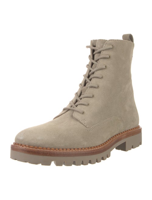 Vince Suede Combat Boots