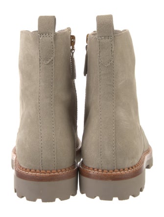 Vince Suede Combat Boots