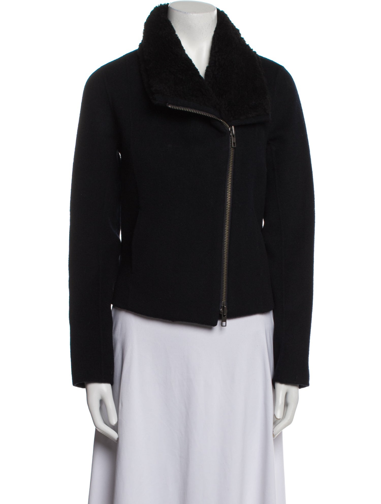 Vince Wool Fur Jacket