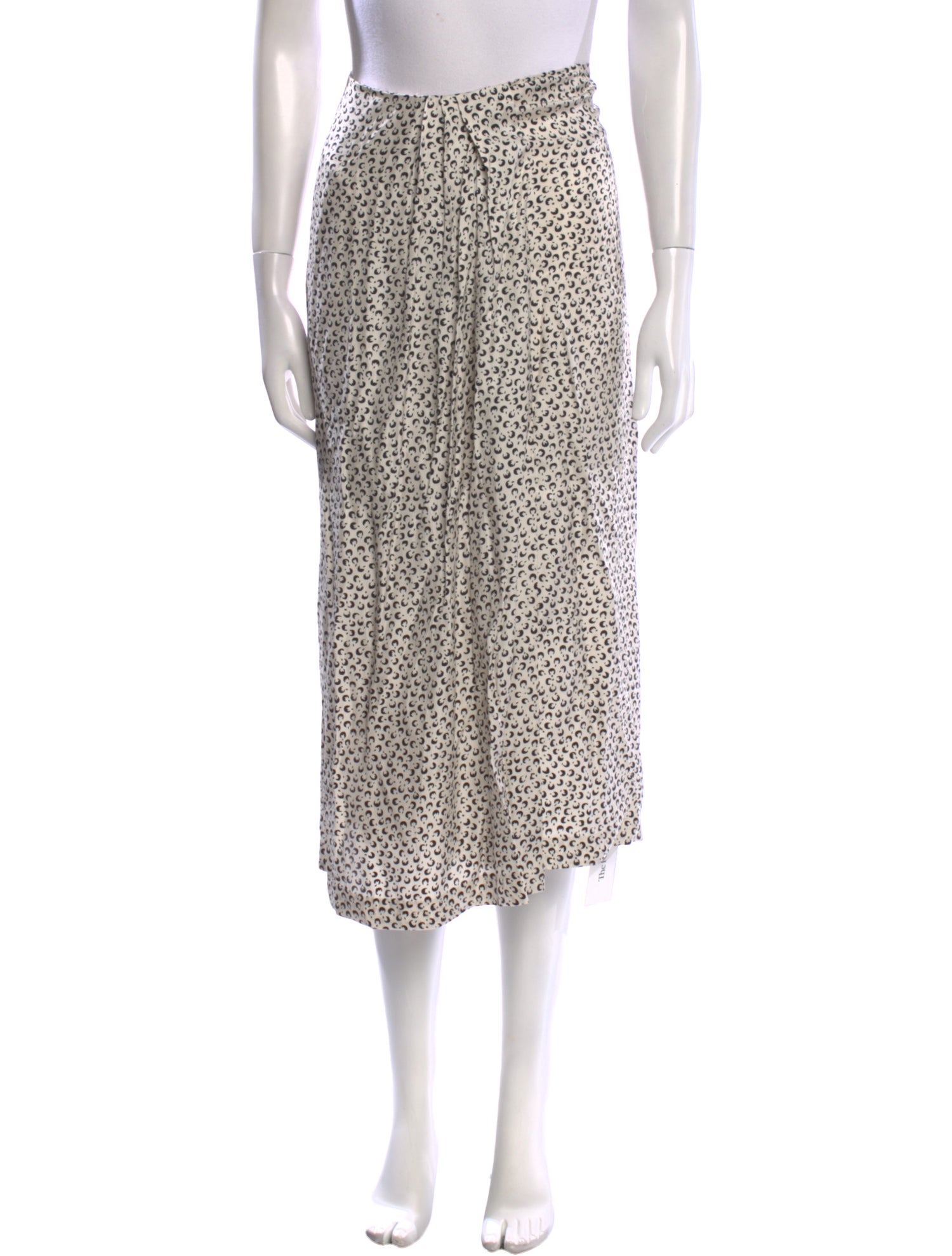 Vince Printed Midi Length Skirt