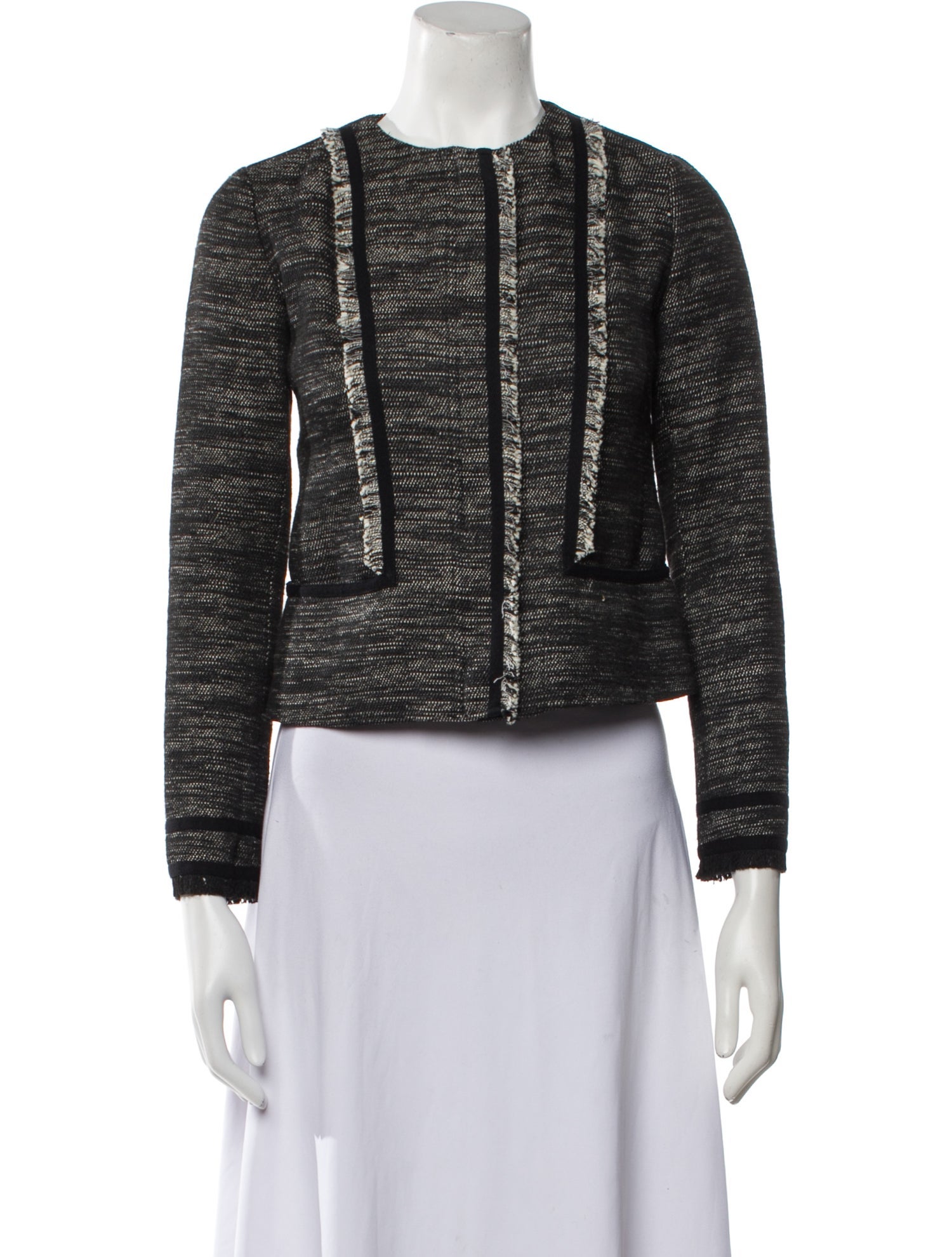 Vince Tweed Pattern Evening Jacket