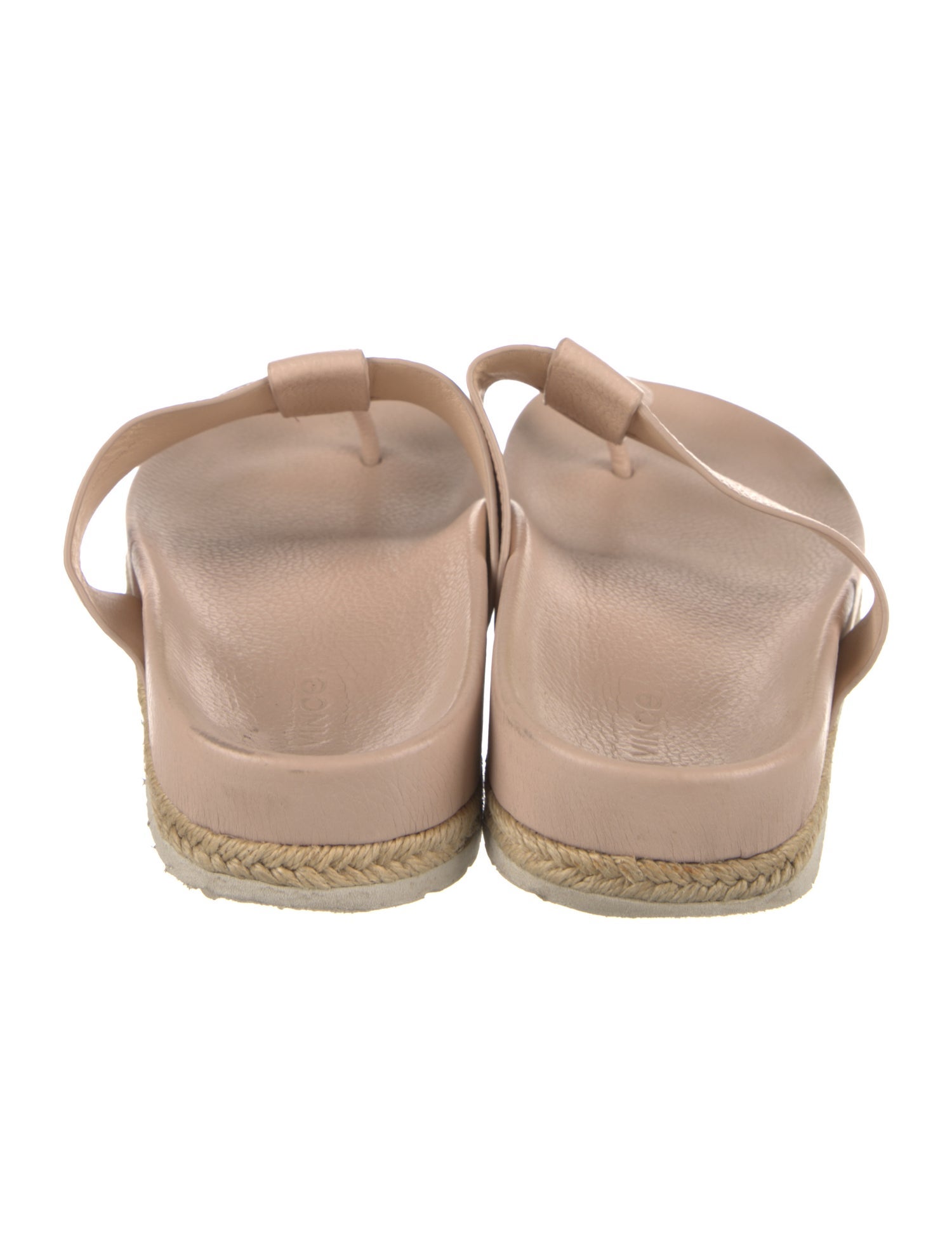 Vince Leather Slides