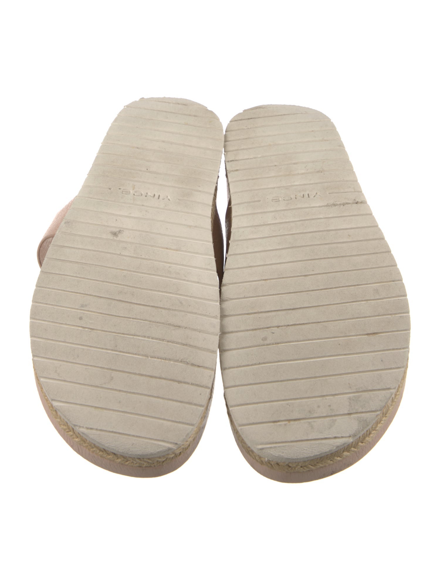 Vince Leather Slides