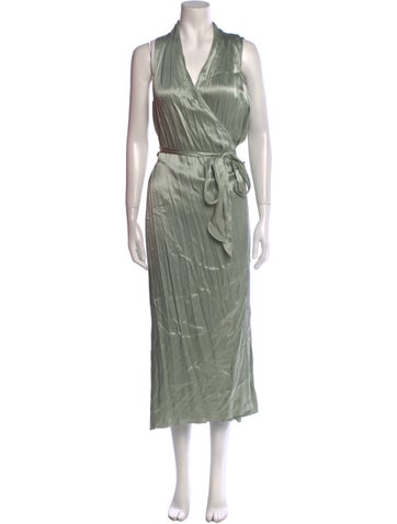 Vince Dresses V-Neck Long Dress L