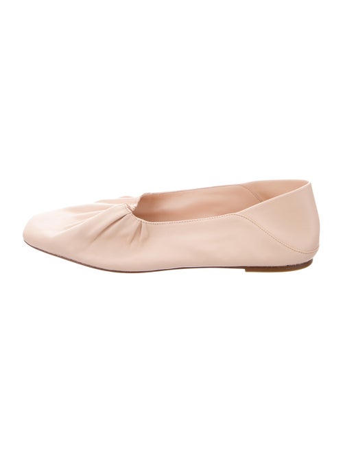 Vince Leather Ballet Flats