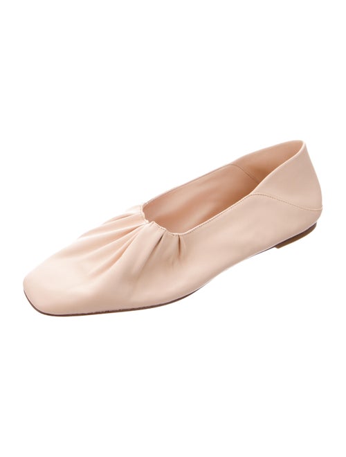 Vince Leather Ballet Flats