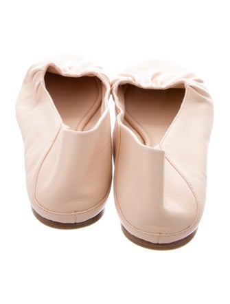 Vince Leather Ballet Flats