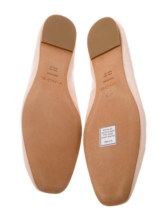 Vince Leather Ballet Flats