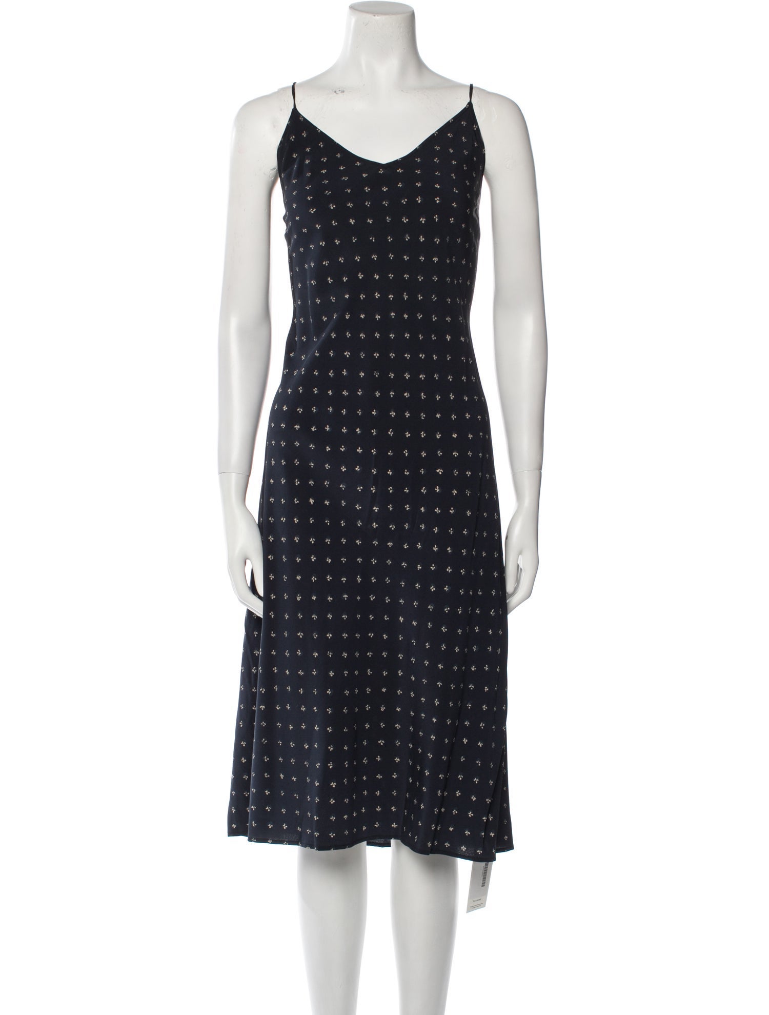 Vince Silk Midi Length Dress
