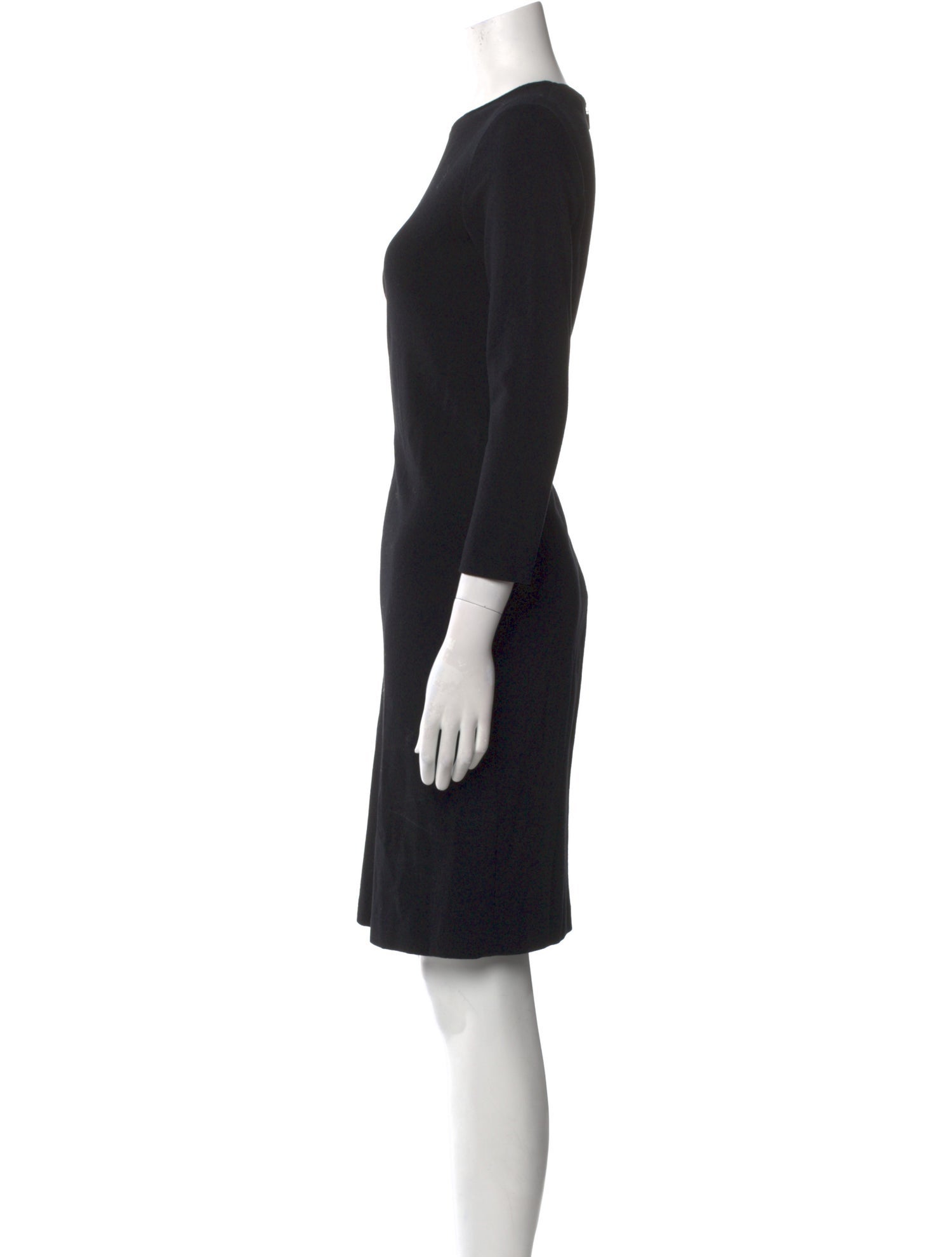 Vince Crew Neck Knee-Length Dress