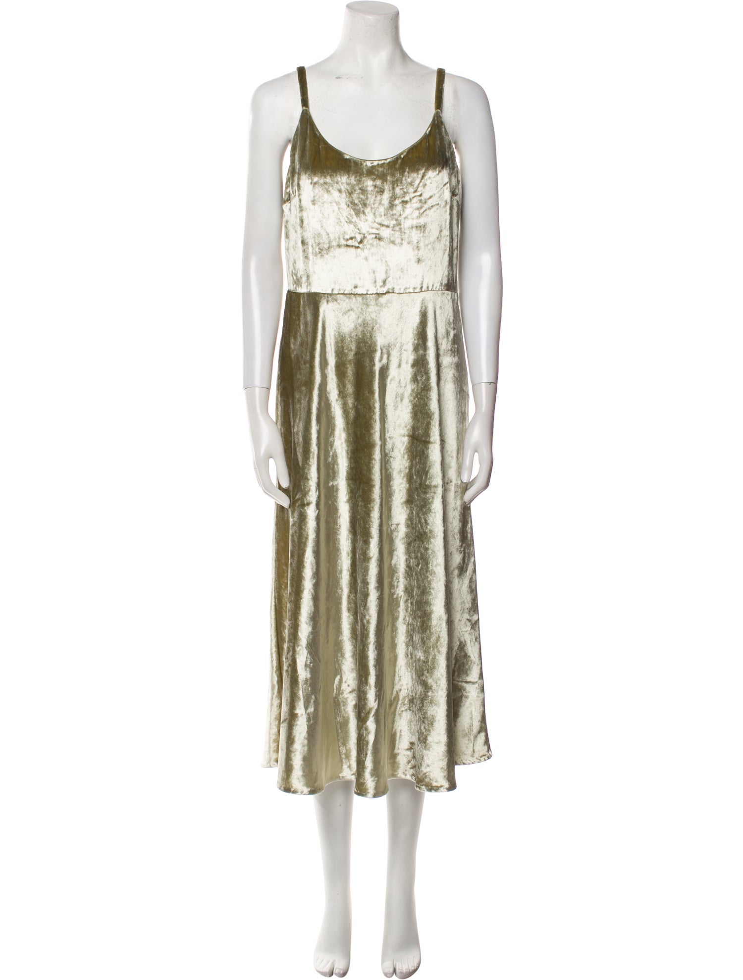 Vince Scoop Neck Long Dress