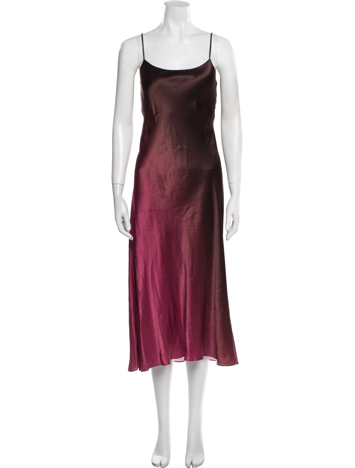 Vince Scoop Neck Long Dress