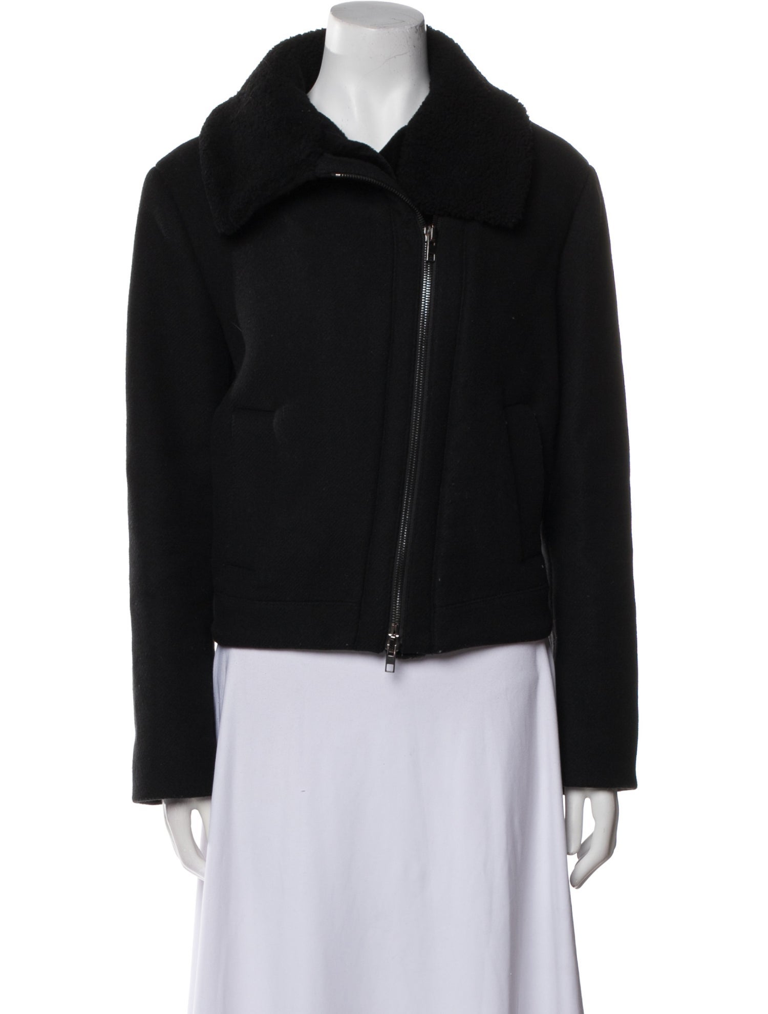 Vince Wool Fur Jacket