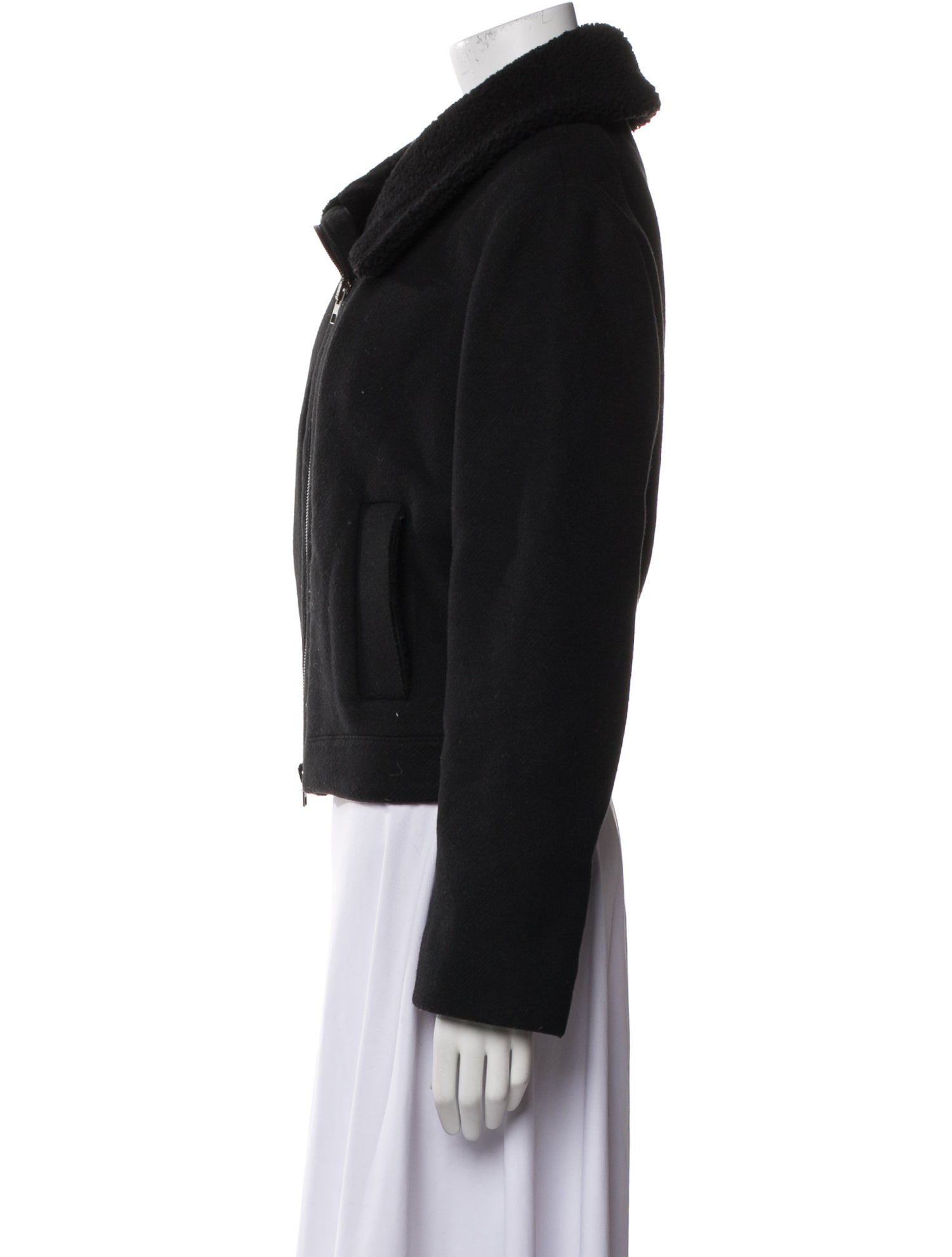 Vince Wool Fur Jacket