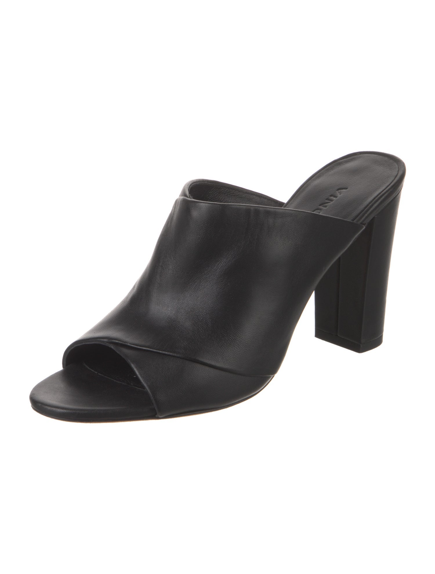 Vince Leather Slides