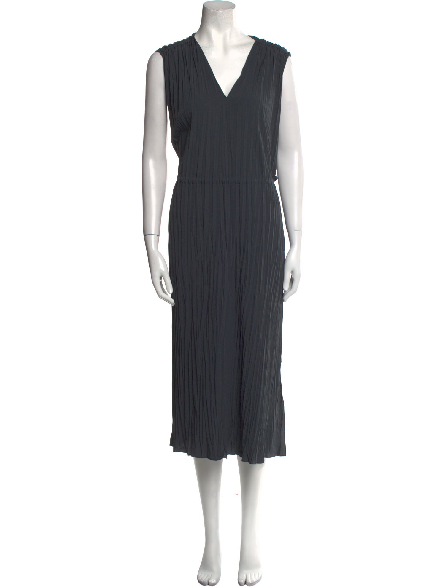 Vince V-Neck Long Dress