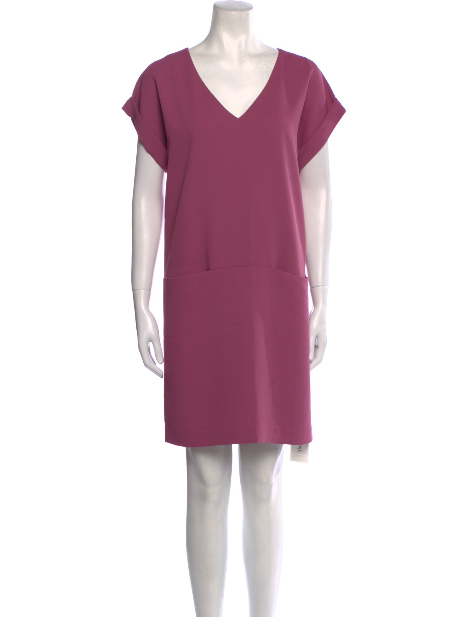 Vince V-Neck Mini Dress