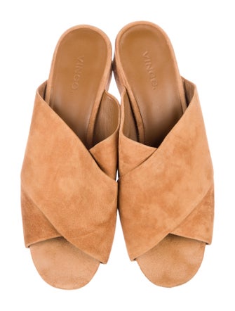 Vince Suede Slides
