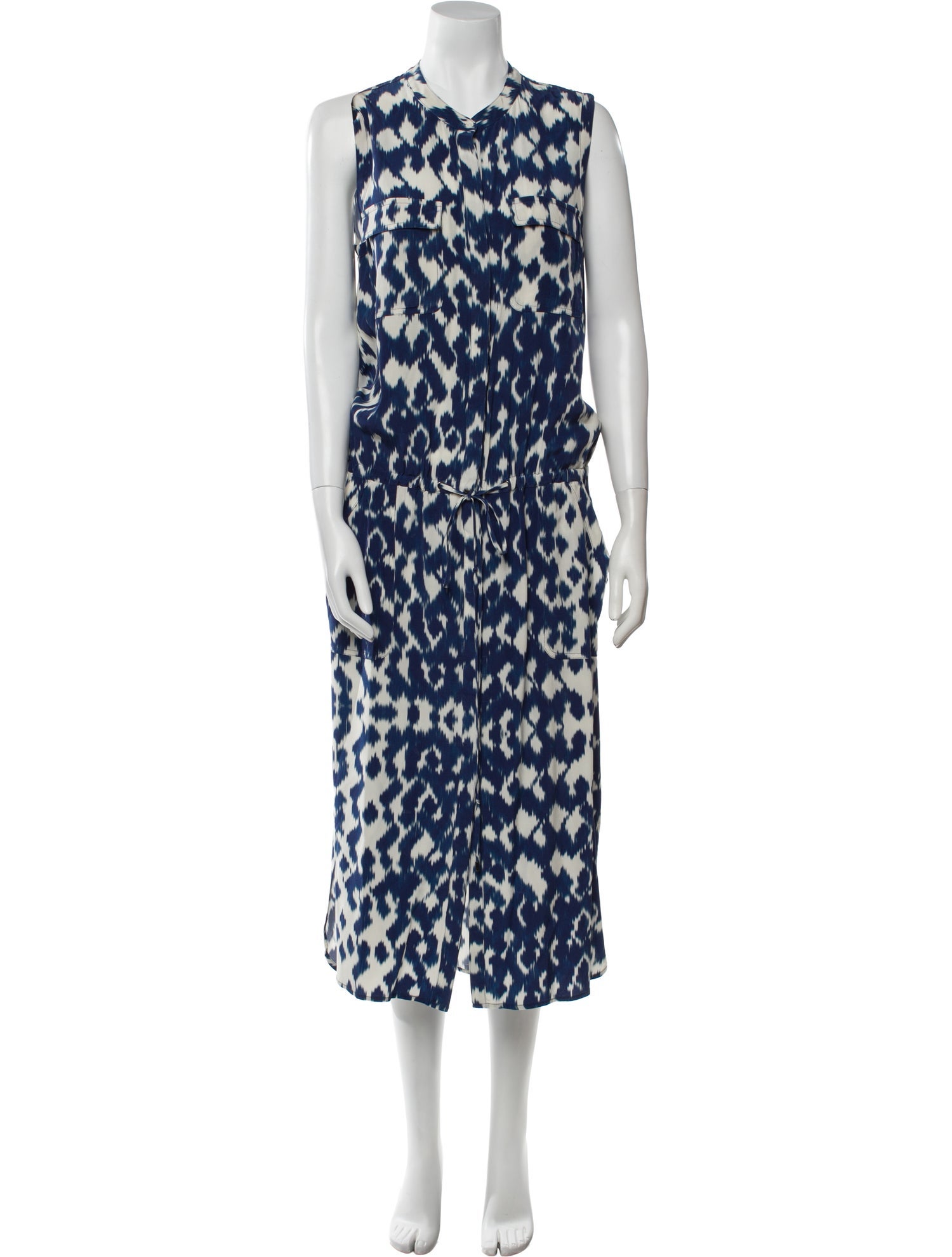 Vince Silk Long Dress