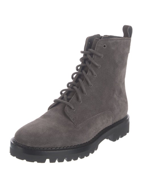 Vince Suede Combat Boots